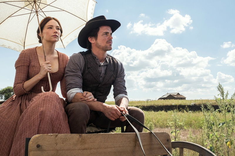 The Magnificent Seven, day, people, adult, 1080P, positive emotion, nature, men, two people, women, Movie, emotion, landscape, cloud - sky, The Magnificent Seven (2016)