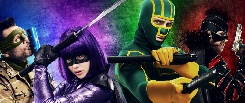 2K, @ItzMauuuroo, Kick-Ass, Hit Girl