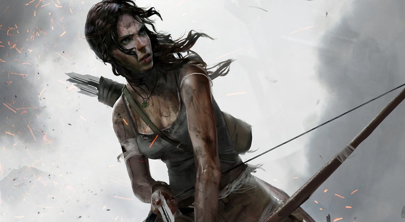 one person, young adult, raider, croft, hairstyle, young men, nature, tomb, representation, lara croft, mid adult, holding, Games, low angle view, Tomb Raider