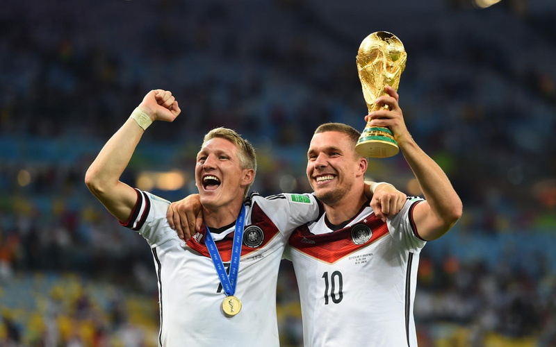 cup, lukas, mario, bastian schweinsteiger, schweinsteiger, goetze, 720P, bastian, world, fifa, mario goetze, world cup 2014, lukas podolski, podolski