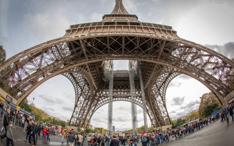 Football, Paris, 2016, Tower, EURO, 2K, Trip, France, Eiffel