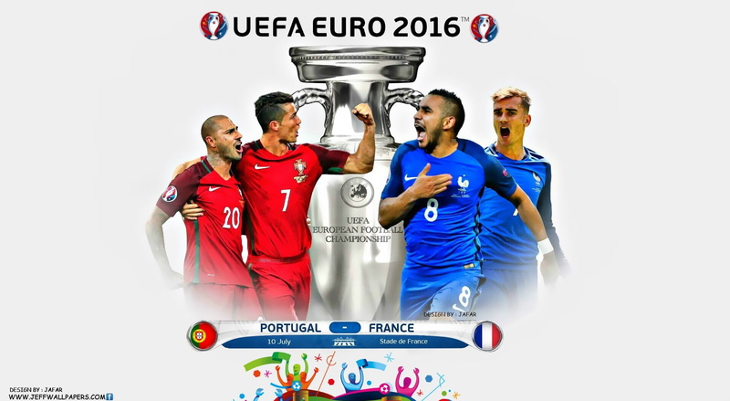 final, Sports, payet, group of people, griezmann, cristiano ronaldo, young men, euro, team sport, studio shot, people, Football, text, France, soccer uniform