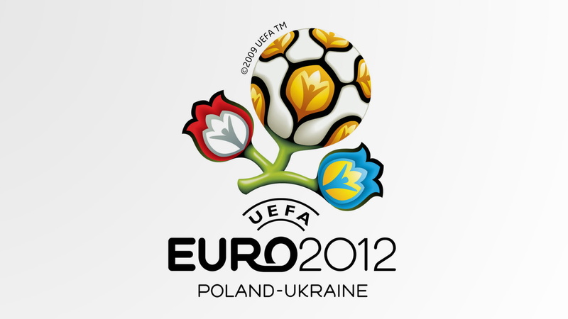 2012, fun, Poland, copy space, multi colored, communication, logo, Ukraine, creativity, 1080P, white background, emotion, euro, Uefa, studio shot, representation