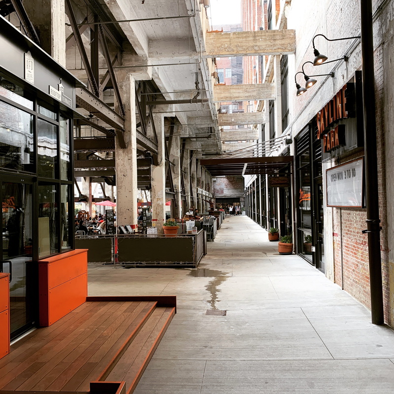 architectural column, corridor, architecture, 675 ponce de leon ave ne, no people, the way forward, market, ponce, industry, indoors, united states, ceiling