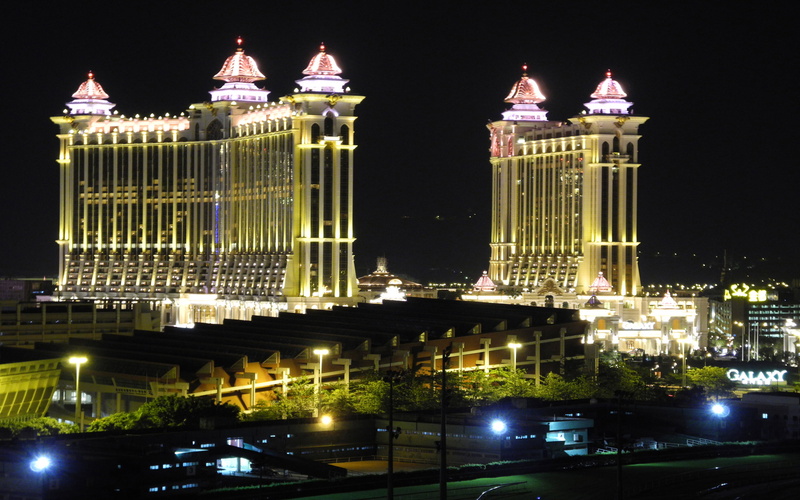 2K, casino, built structure, macau, star, building exterior, glowing, galaxy, illuminated, sky, tower, history, office building exterior, the past