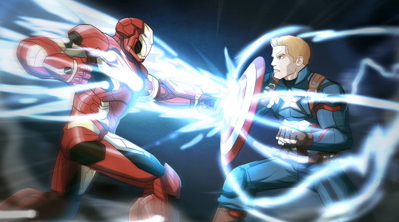 Captain America: Civil War, 4K, Iron Man, Steve Rogers, Tony Stark, Chris Evans, Robert Downey, Captain America, The first avenger: the Confrontation