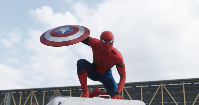 The opposition, Spider-Man, The first avenger, Captain America: Civil War, 1080P