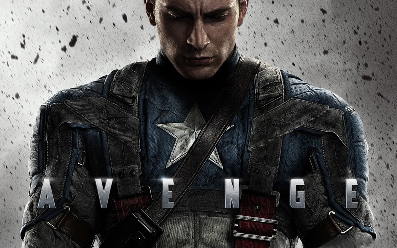 avenger, government, looking at camera, standing, Hollywood Movies, waist up, young adult, males, leather, first, uniform, captain, 1080P, front view