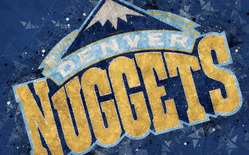 Denver Nuggets, Sports, Basketball, 4K, NBA, Logo