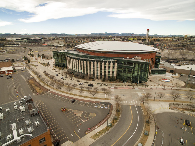 transportation, nature, land vehicle, built structure, Venue, day, Real Estate, 1101 auraria pkwy, outdoors, sky, united states, cloud - sky, Pepsi Center