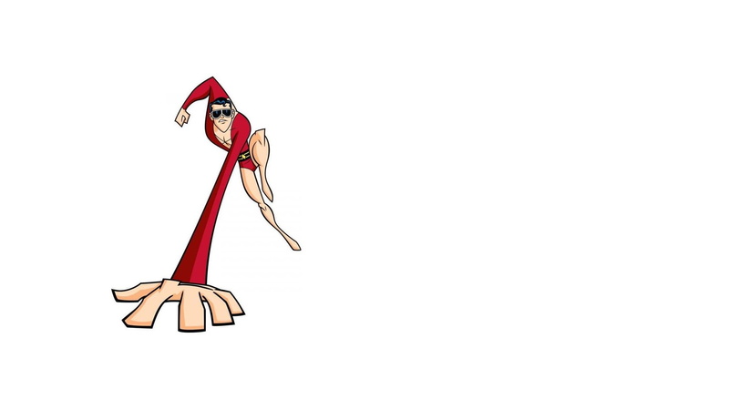1080P, plastic man