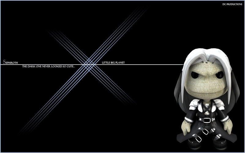 fantasy, art, planet, septhiroth, anime, 720P, ff, hd, ff7, big, final, littlebigplanet, little
