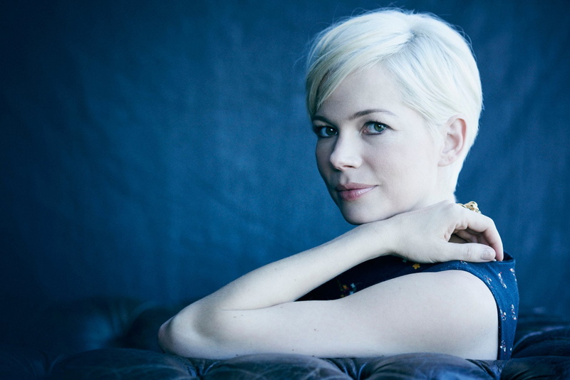 Actresses, Actress, 1080P, Face, Michelle Williams, Blonde, Short Hair