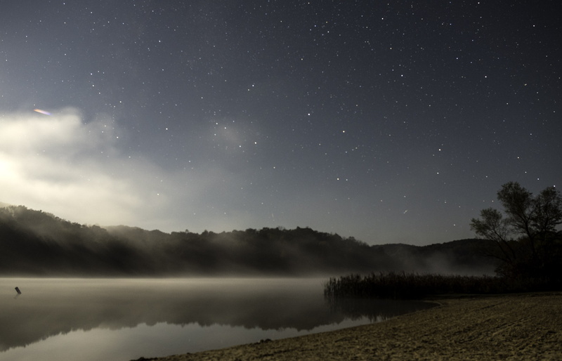 space, galaxy, photos, reflection, fog, tranquility, cloud - Sky, astronomy, beauty In Nature, dodge, sky, dark, scenics - nature, night, 5K, constellation