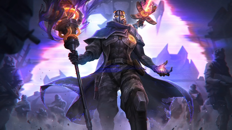 Viktor (League of Legends), Viktor, 4K, robot, Riot Games, Mid(League Of Legends), League of Legends