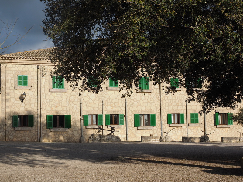 algaida, residential district, monastery, entrance, old, mallorca, europe, road, cura, building Exterior, puig de randa, sunlight, built structure, balearic islands spain