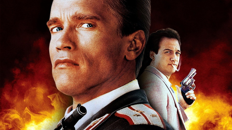 headshot, serious, Arnold Schwarzenegger, young men, arts culture and entertainment, males, night, 1080P, indoors, adult, James Belushi, looking at camera