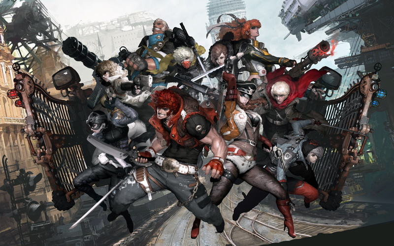 1080P, architecture, human representation, built structure, male likeness, large group of objects, representation, hanging, GunZ, Game, window, mask, art and craft