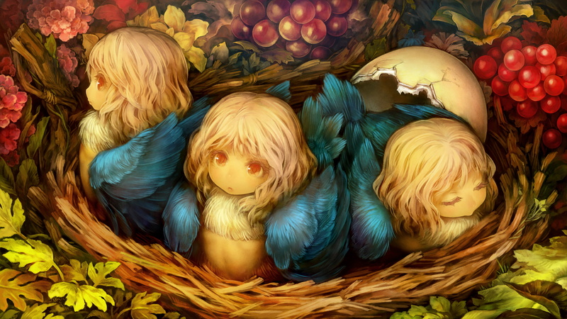 Dragons Crown, 2K, Harpy, fantasy Art