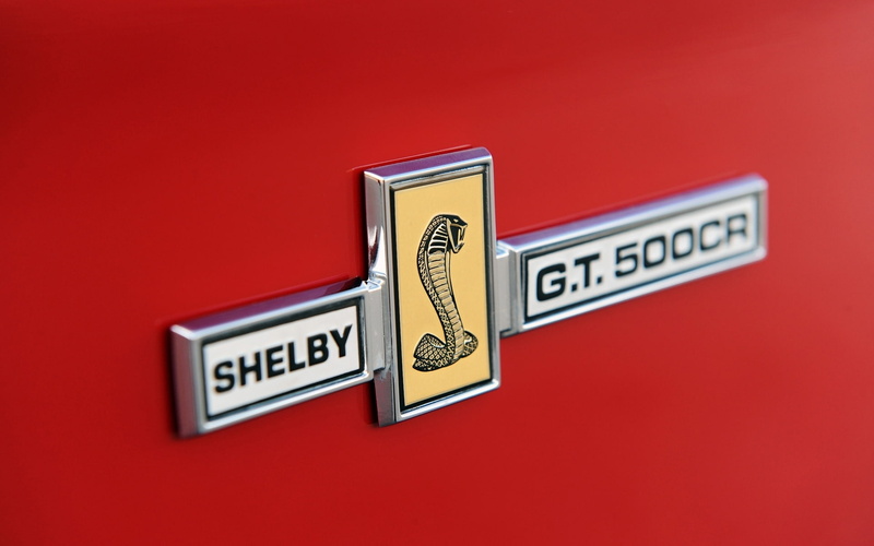 Shelby, 500CR, emblem, Cobra, macro, Ford, 1080P, Convertible, Classic Recreations, label, Mustang