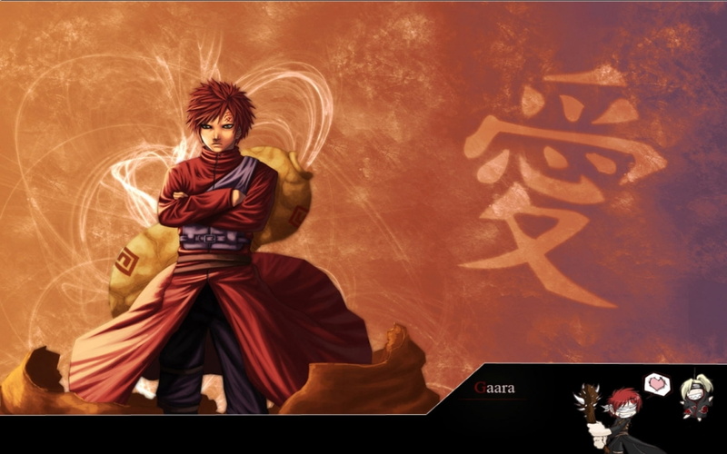 x, anime, naruto, gaara, shippuden, art, hd, Naruto: Shippuden, 720P