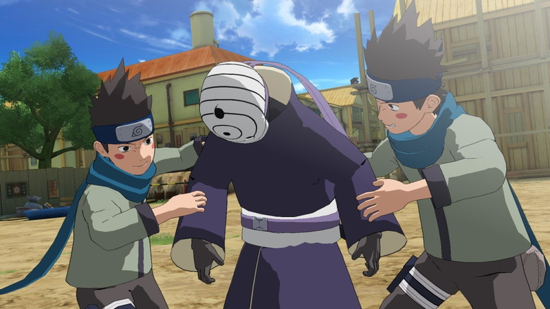 Video Game, Naruto Shippuden: Ultimate Ninja Storm Revolution, Naruto, Konohamaru Sarutobi, 1080P, Obito Uchiha