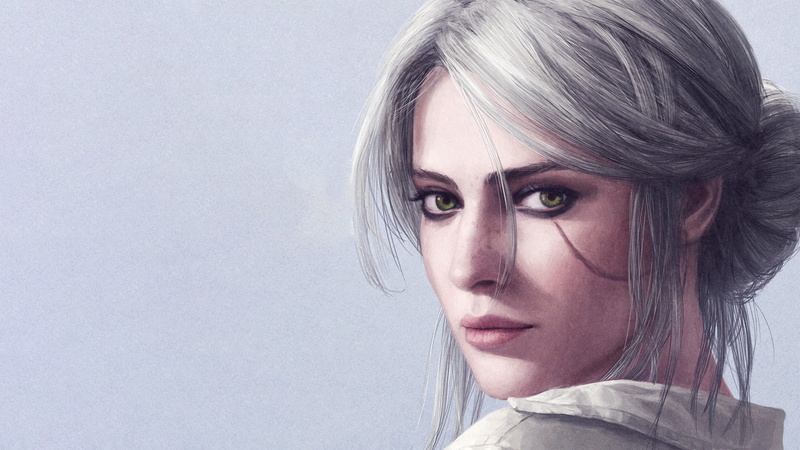 video games, The Witcher 3: Wild Hunt, 1080P, Cirilla Fiona Elen Riannon, artwork, Ciri, The Witcher