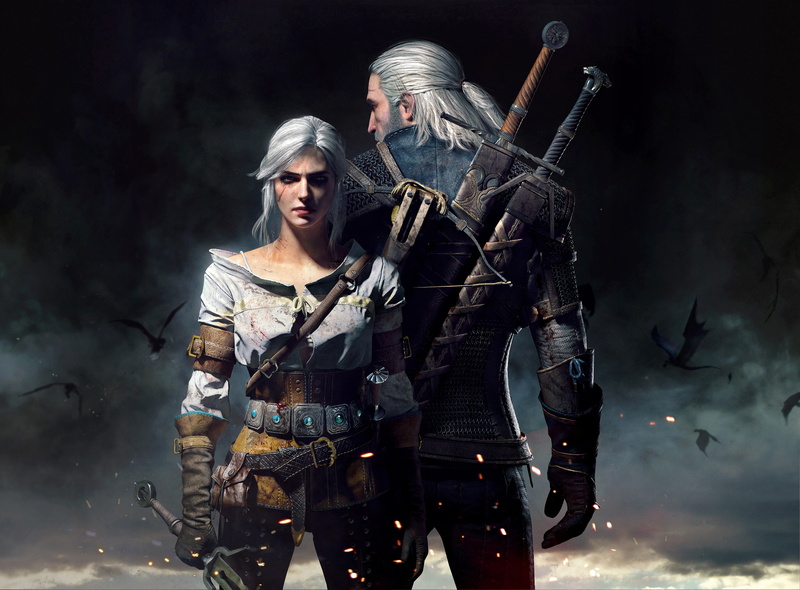 5K, The Witcher 3, Ciri, 5K, Wild Hunt, Geralt