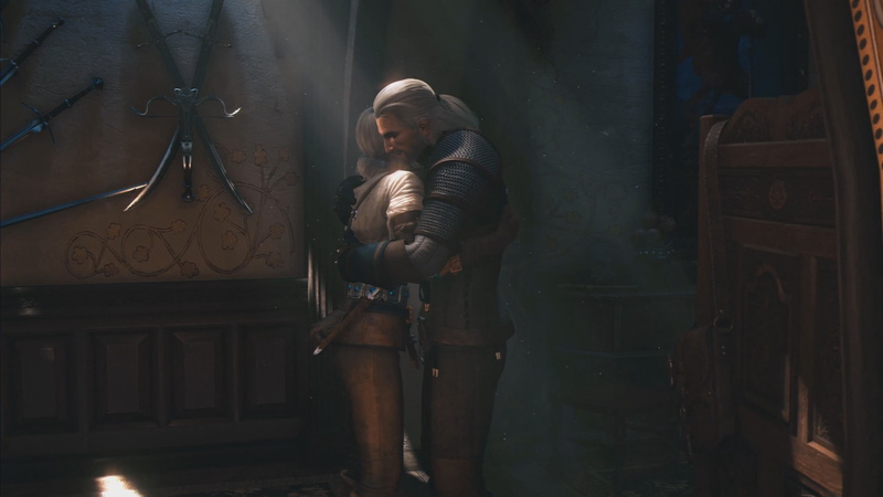 2K, Geralt of Rivia, video games, The Witcher 3: Wild Hunt, Ciri
