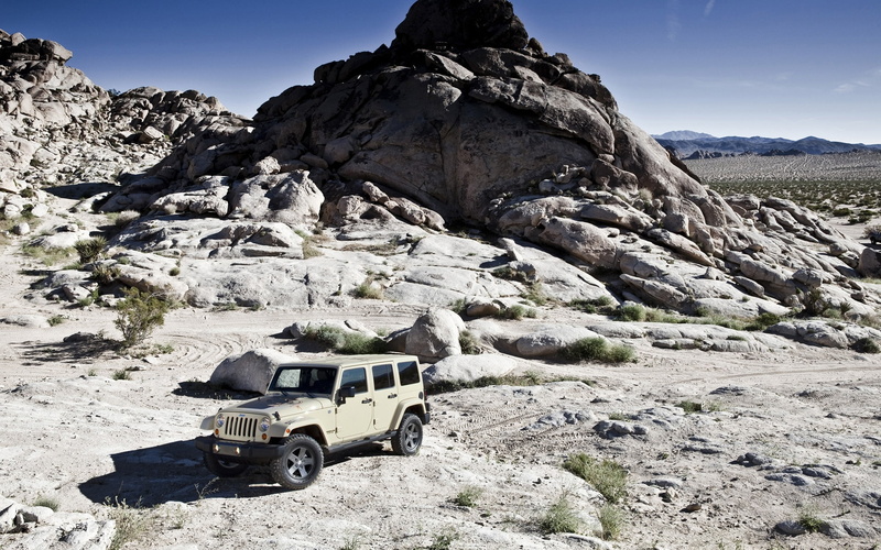 mojave, 1080P, wrangler, white, Jeep Wrangler, jeep