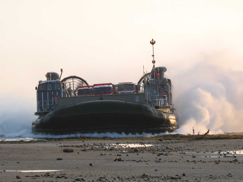 mode of transportation, day, wave, no people, transportation, beach, sky, outdoors, 720P, land, hovercraft, accidents and disasters, nautical vessel, smoke - physical structure