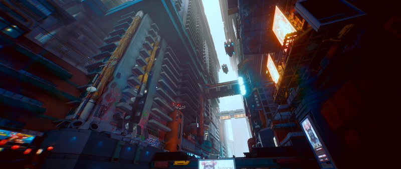 video game art, Cyberpunk 2077, ultra-wide, in-game, ultrawide, screen shot, Ultra Settings, cyberpunk, 2K