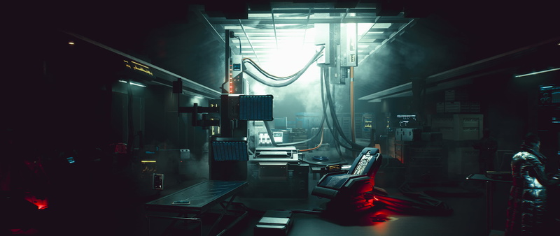 video game art, cyberpunk, ultrawide, screen shot, in-game, Ultra Settings, ultra-wide, 2K, Cyberpunk 2077