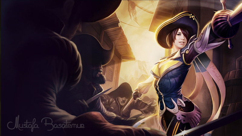 1080P, nikasaur, Nika Harper, Fiora (League of Legends), League Of Legends