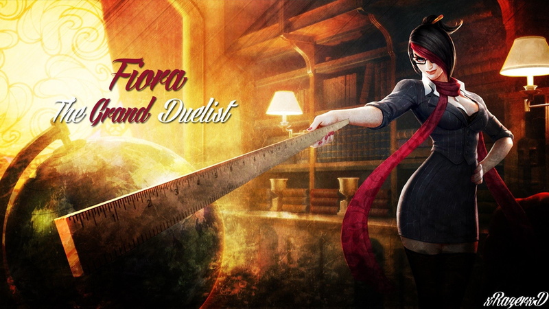 League Of Legends, Video Game, 1080P, Fiora (League Of Legends)