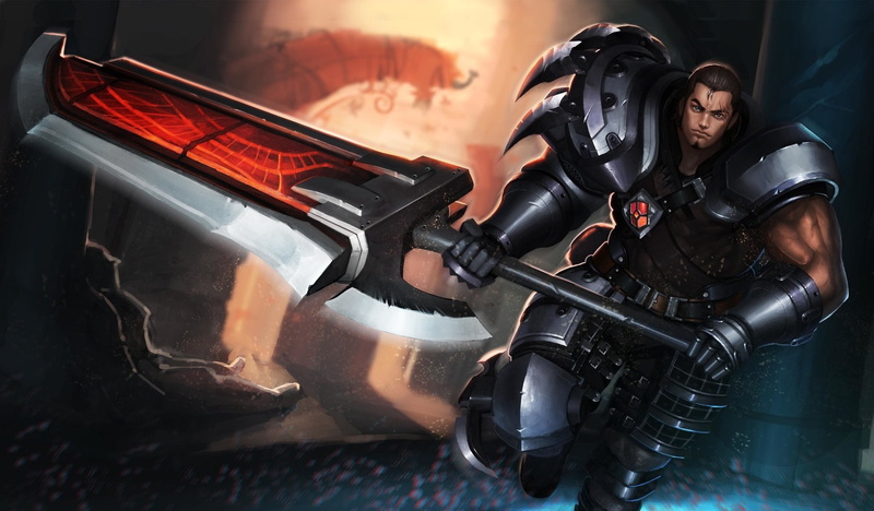 Video Game, Warrior, Darius (League Of Legends), Sword, League Of Legends, 1080P