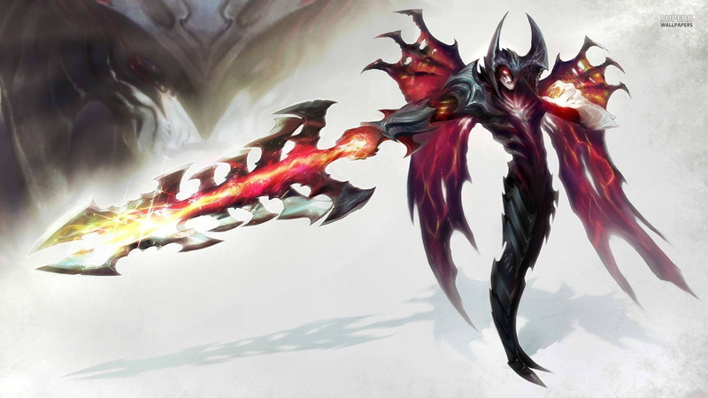 Aatrox, League Of Legends, 1080P