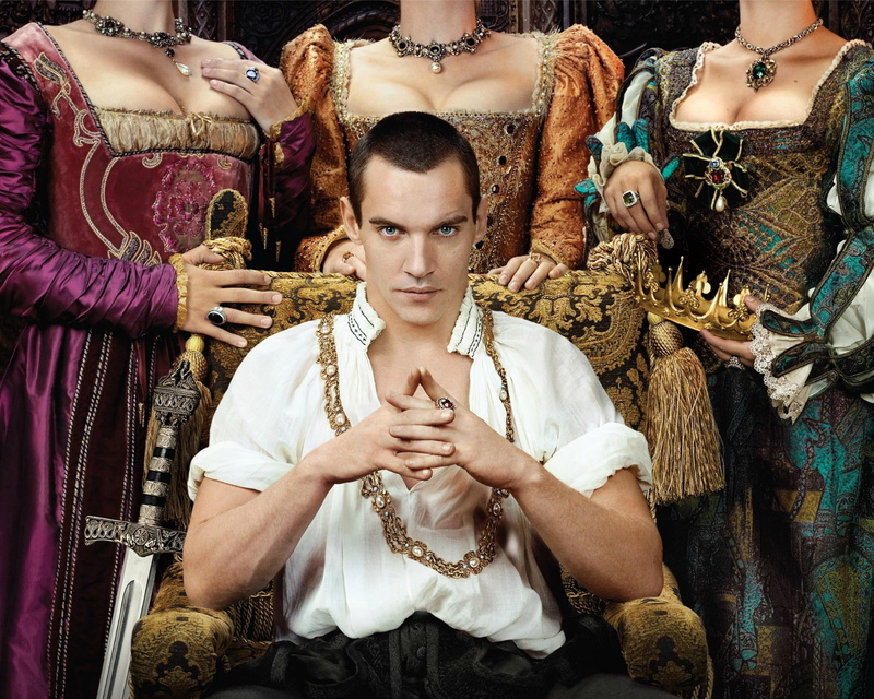 the tudors, necklace, 1080P, king, fashion, men, Jonathan Rhys Meyers, representation, portrait, poster, jewelry, sitting, man, indoors, women, The Tudors (TV Series 2007–2010)