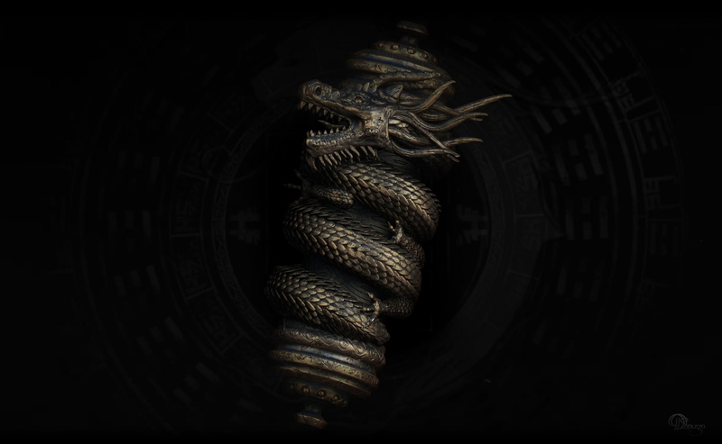 creativity, scroll, the past, no people, dragon, spirituality, carving - craft product, Aero, Black, religion, animal representation, architecture, 3d