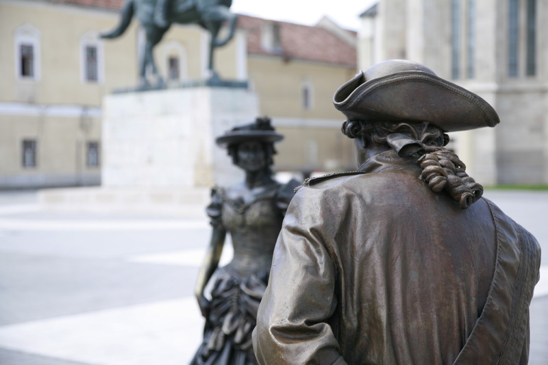 majestic, art and craft, ornamental, cast-iron, history, decor, creativity, sights, 4K, bronze statues, iron, memorial, street statues, steel, day, alba iulia