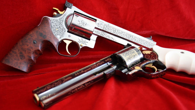 gun, Engraving, 1080P, Revolver, Court, Korth, weapon, Custom, weapons