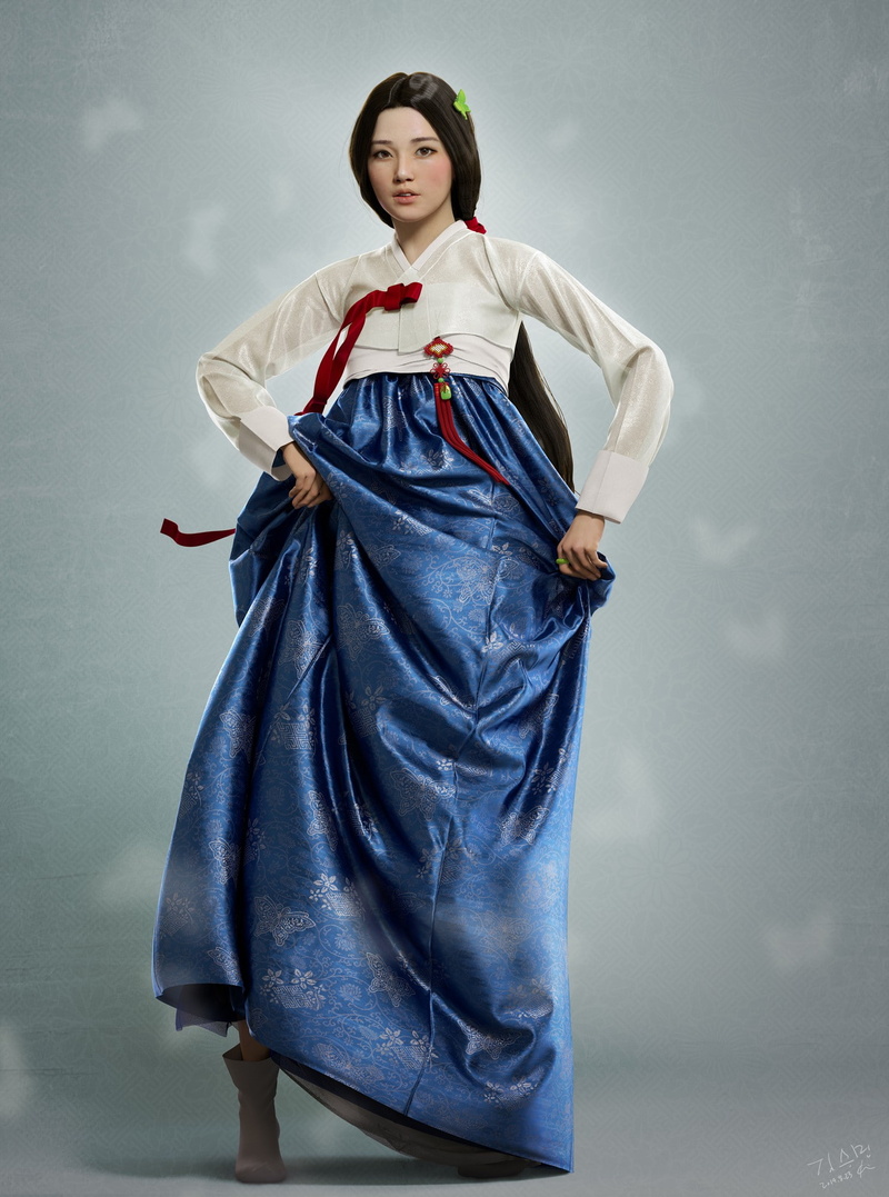 Seungmin Kim, 1080P, 3D, hanbok