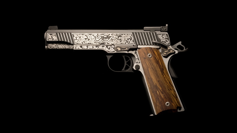 gun, 5K, Kimber, Custom, patterns, weapons
