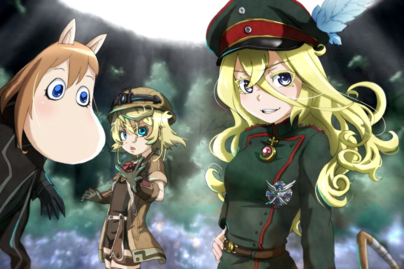 Made in Abyss, Anime, Lyza (Made in Abyss), Tanya Degurechaff, Crossover, Youjo Senki, 1080P, Viktoriya Ivanovna Serebryakov