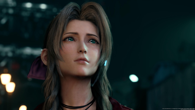 4K, Square Enix, Final Fantasy VII, video games, Aerith Gainsborough