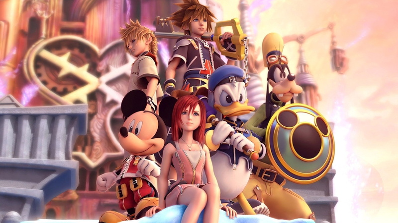 art, x, kingdom, enix, hearts, Kingdom Hearts, games, square, 1080P, video, disney, hd