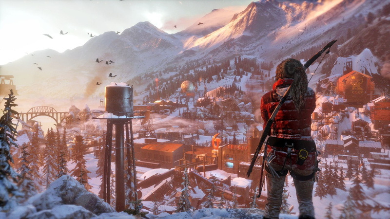 Square Enix, Xbox One, the game, Rise of the Tomb Raider, girl, 1080P