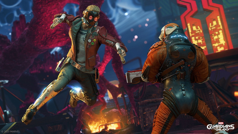 4K, Guardians of the Galaxy (Game), Square Enix, Marvel Comics, 4K, Star Lord
