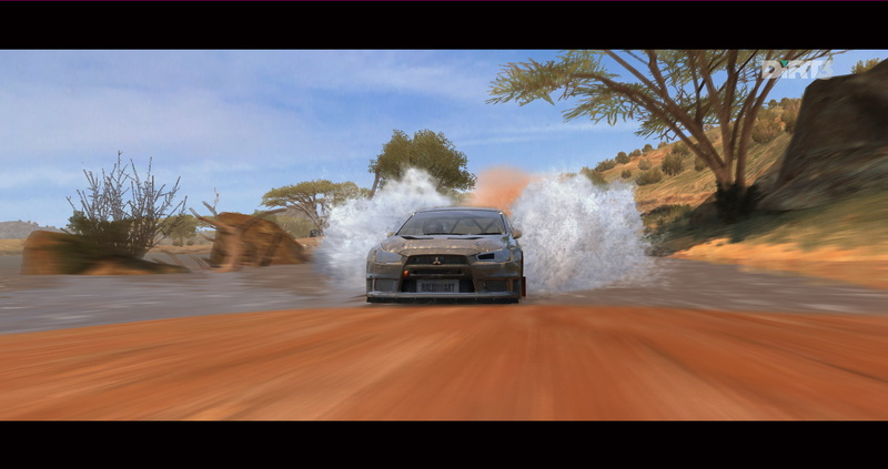 720P, Dust cloud, dirt, Rally, Mitsubishi Lancer Evolution X, rally cars, car, DiRT 3