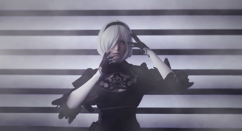 1080P, 2B, cosplay, No. 2 Yorha, Nier Automata